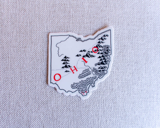 Ohio Sticker 4-Pack