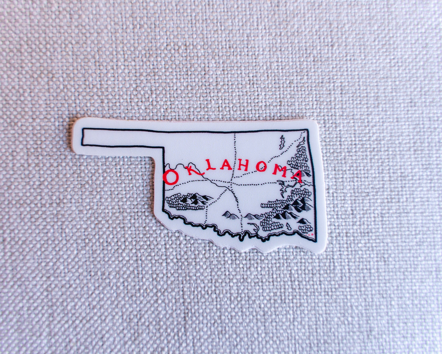 Oklahoma Sticker 4-Pack