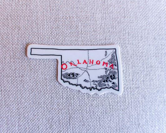 Oklahoma Sticker 4-Pack
