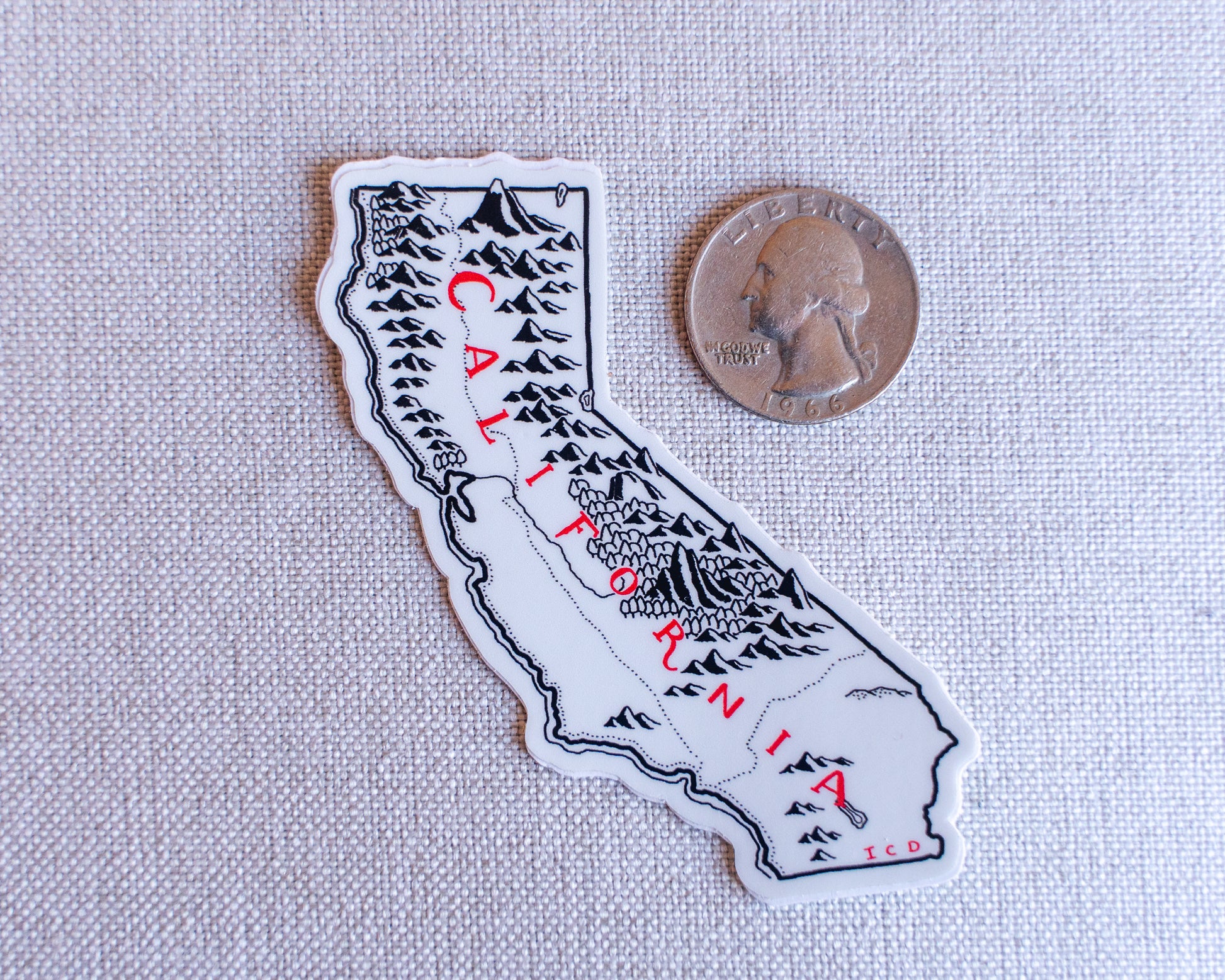 California Sticker Pack – Lord of Maps