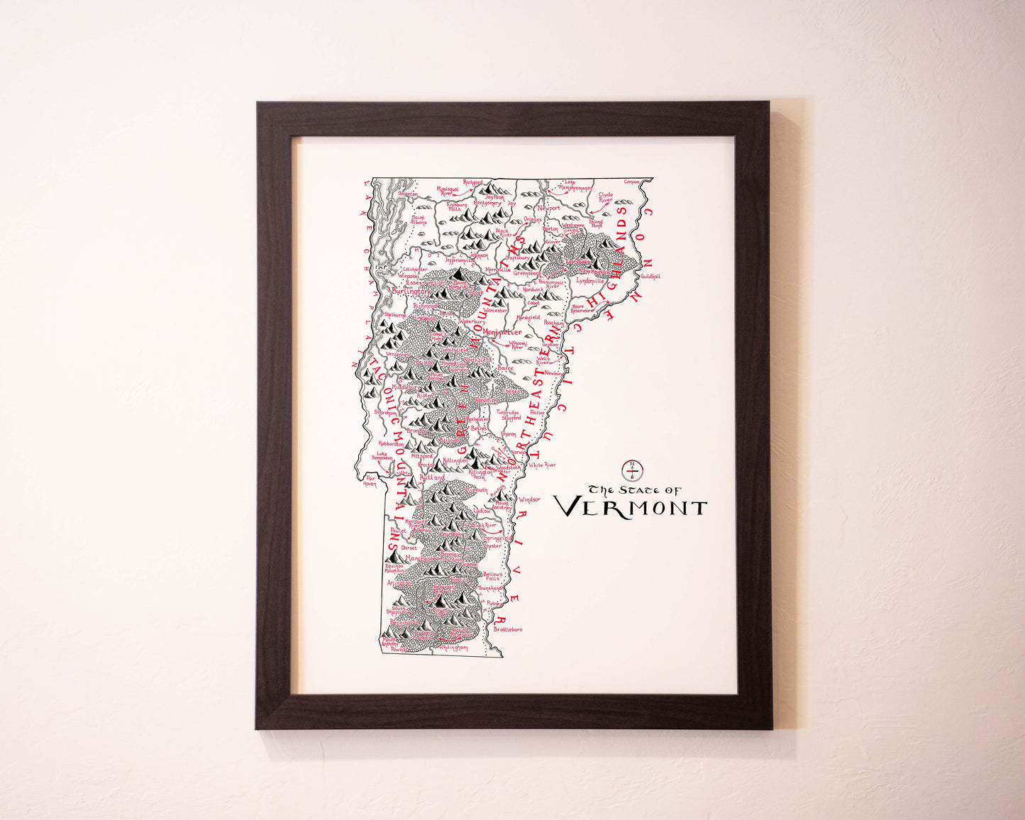 Vermont Map