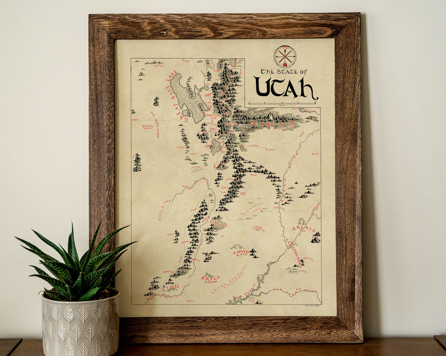 Utah Map (New Updated Version)