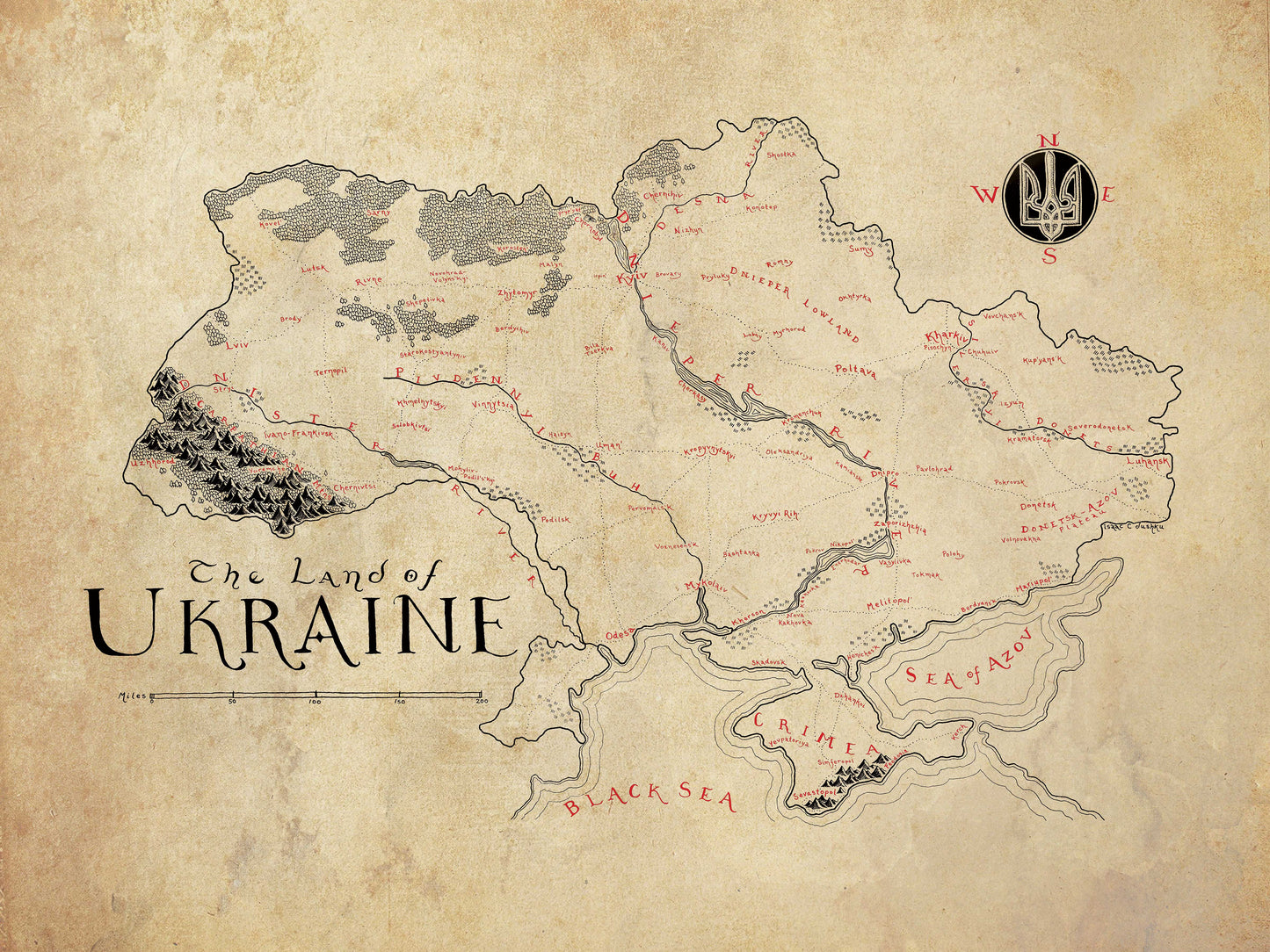 Ukraine Map