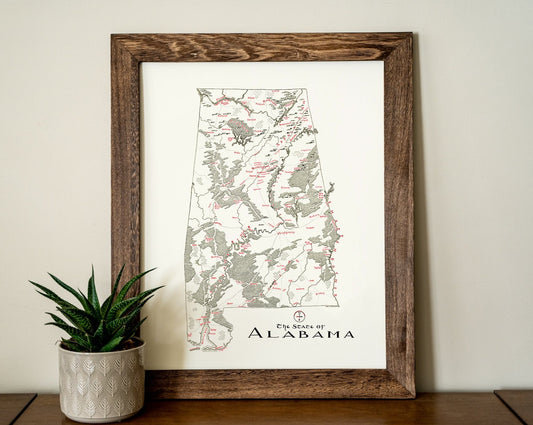 Alabama Map