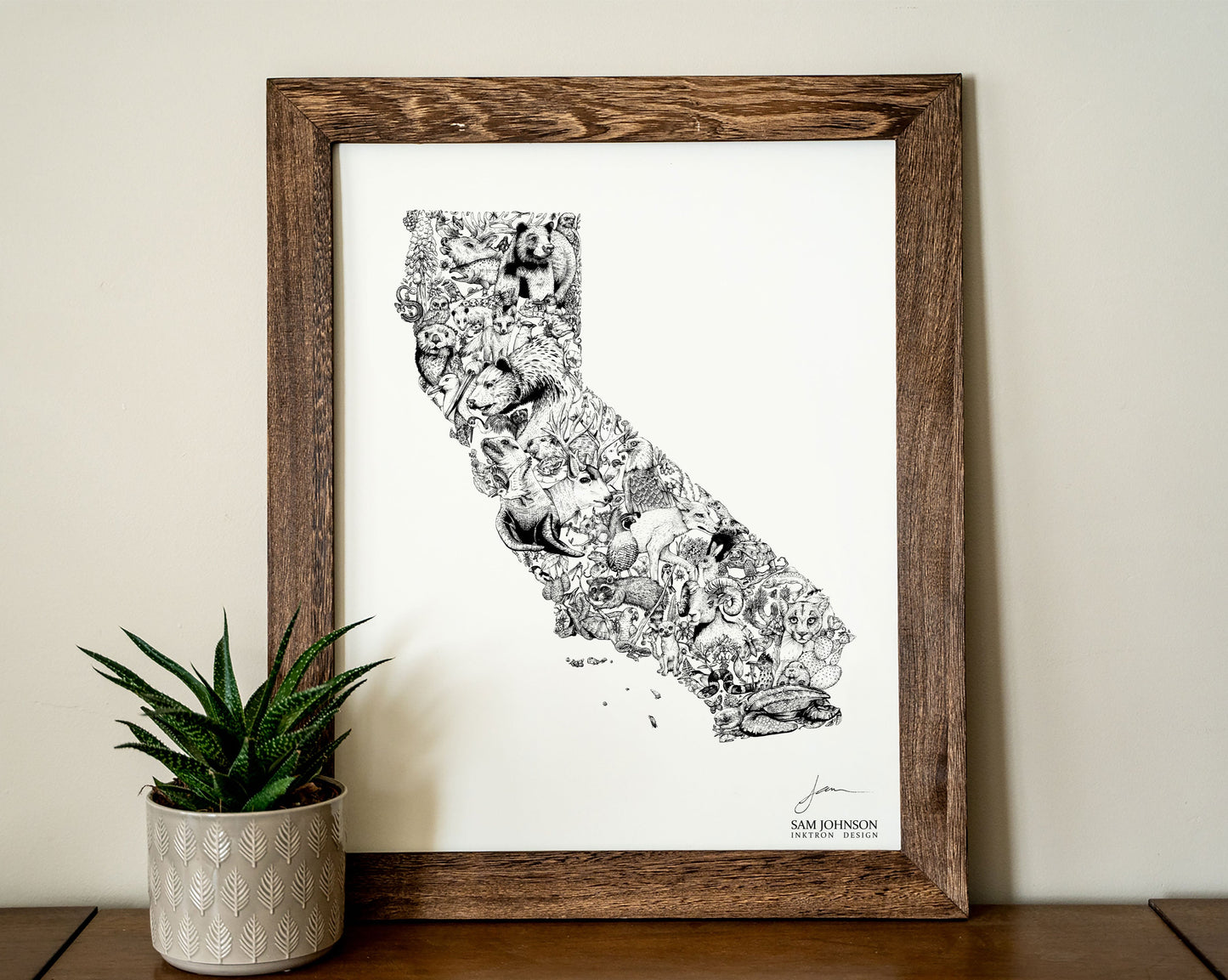 California Wildlife Map